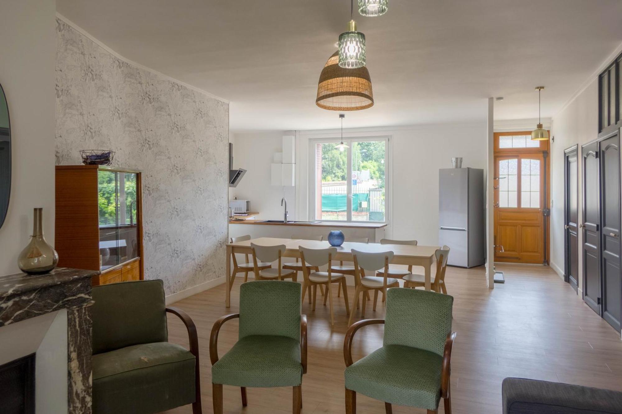 Orleans - Maison De Ville Haut De Gamme Au Calme - 4 Chambres Avec Garage - Proche De Toutes Les Commodites - La Maison D'A Cote Luaran gambar